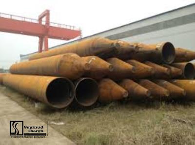Technical, Financial Feasibility study of producing steel piles, steel deck and EPS